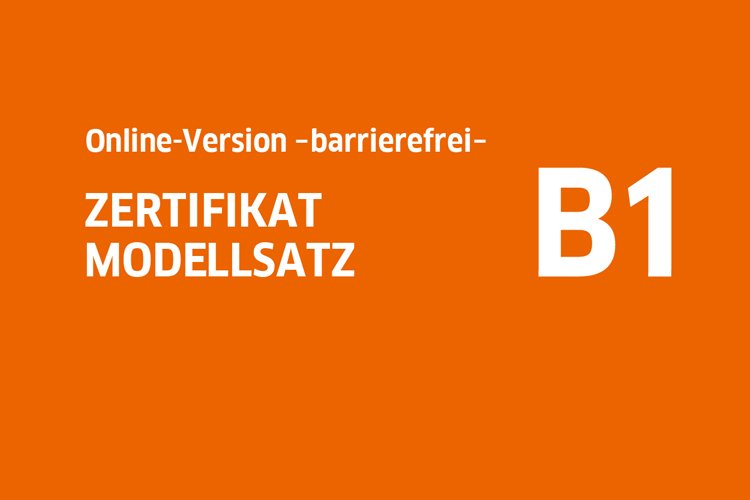 Modelltest B1